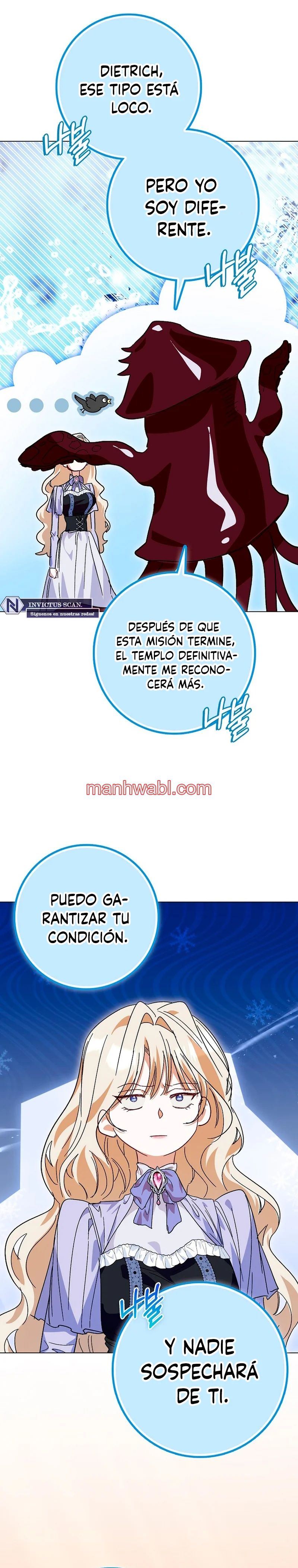 Me convertí en la sirvienta del protagonista de un juego de terror - Capítulo 61_3 manhwa