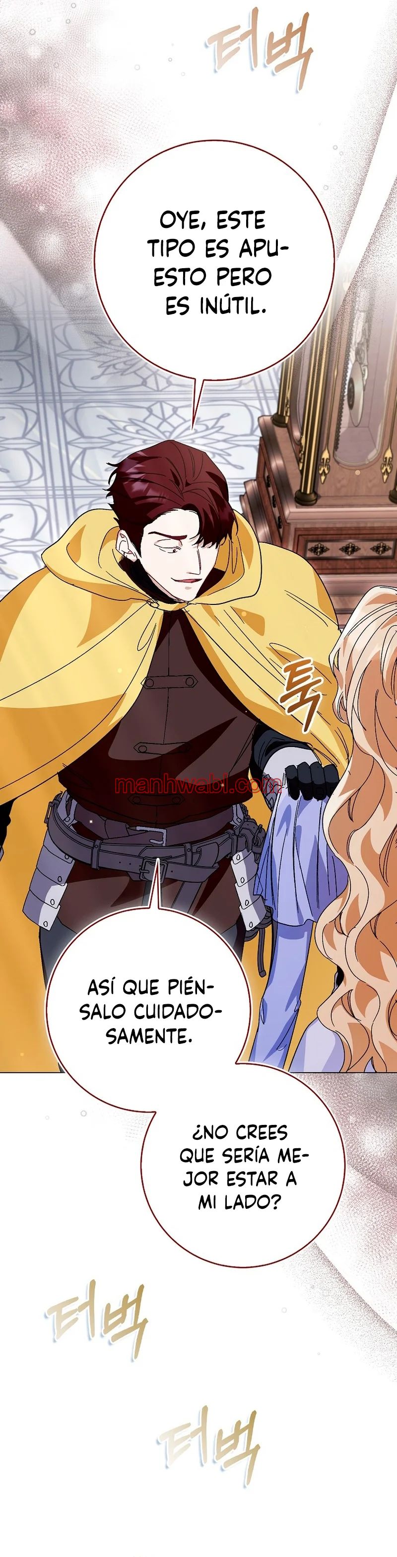 Me convertí en la sirvienta del protagonista de un juego de terror - Capítulo 61_3 manhwa