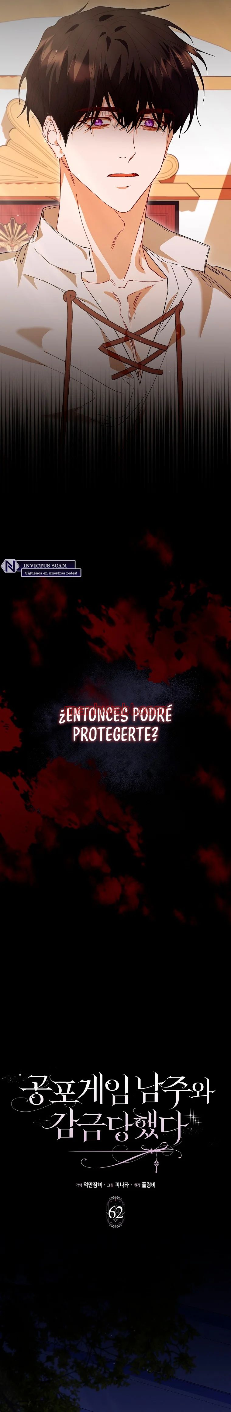 Me convertí en la sirvienta del protagonista de un juego de terror - Capítulo 62 manhwa