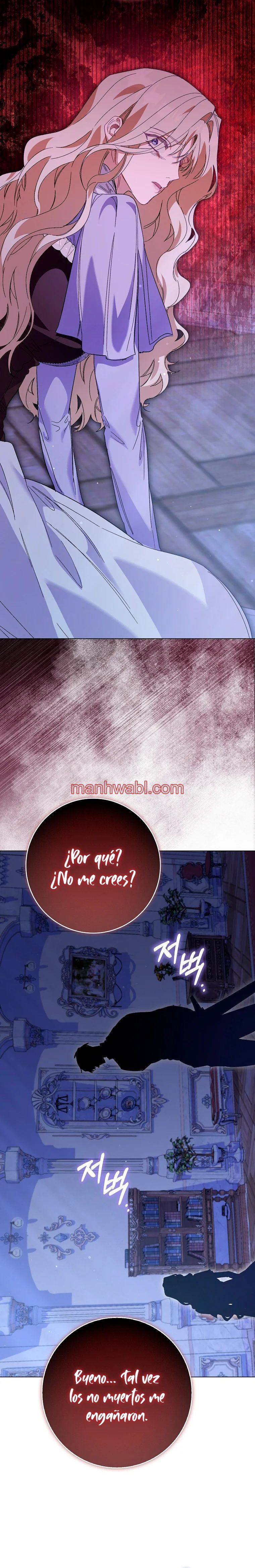 Me convertí en la sirvienta del protagonista de un juego de terror - Capítulo 62_3 manhwa