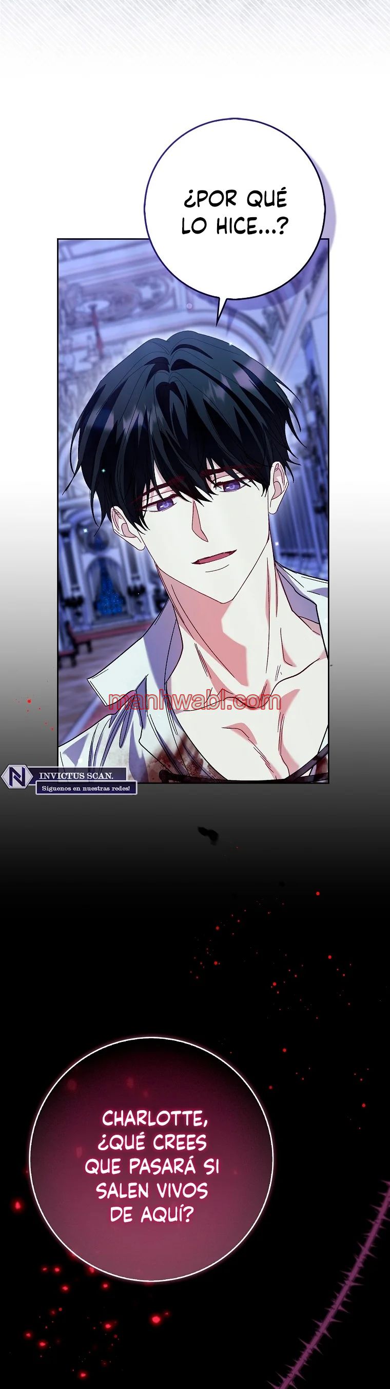 Me convertí en la sirvienta del protagonista de un juego de terror - Capítulo 63 manhwa