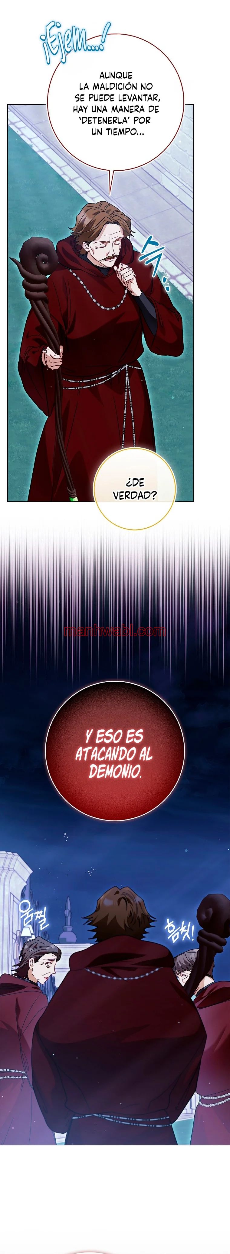 Me convertí en la sirvienta del protagonista de un juego de terror - Capítulo 64 manhwa