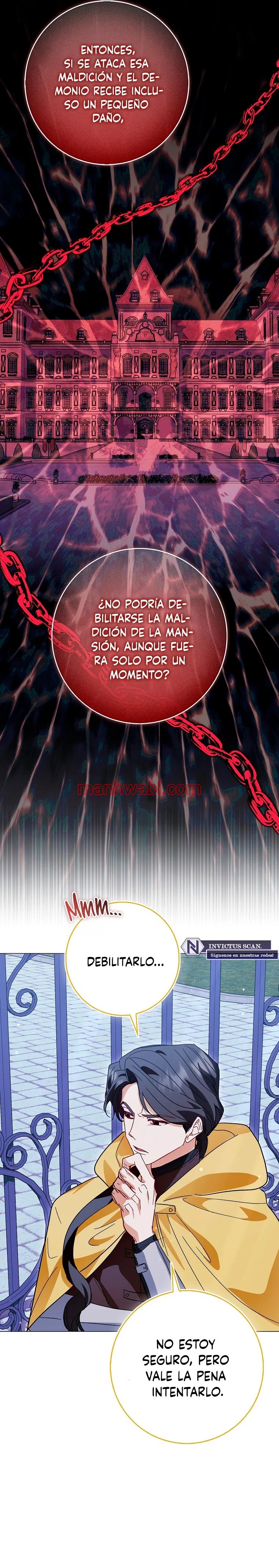 Me convertí en la sirvienta del protagonista de un juego de terror - Capítulo 64_2 manhwa