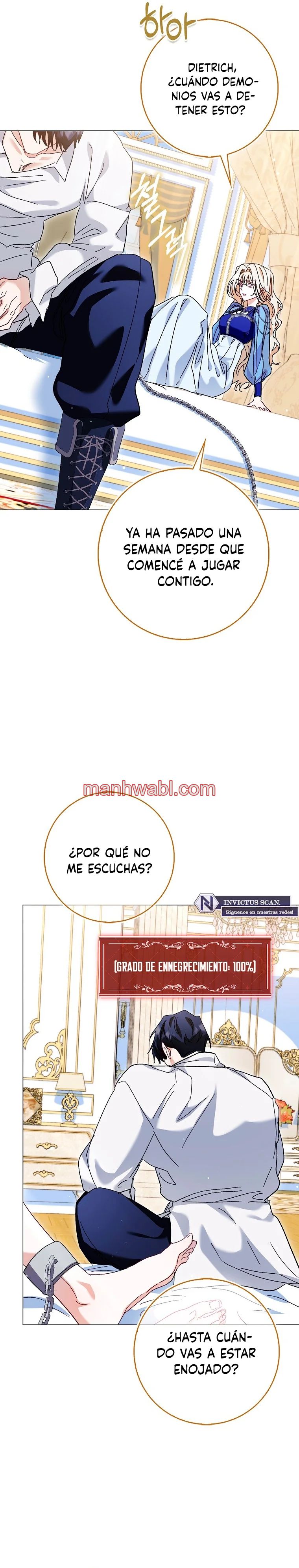 Me convertí en la sirvienta del protagonista de un juego de terror - Capítulo 66_2 manhwa