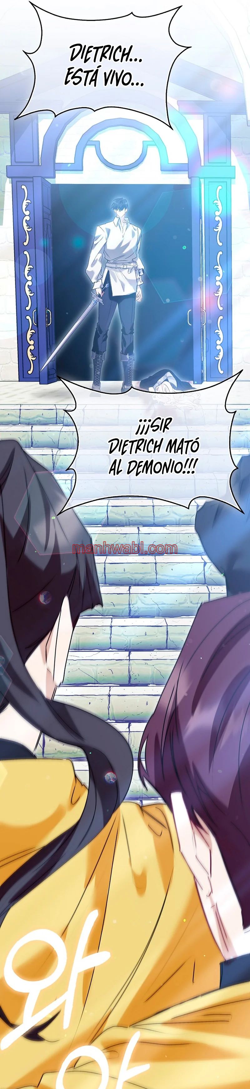 Me convertí en la sirvienta del protagonista de un juego de terror - Capítulo 67_3 manhwa