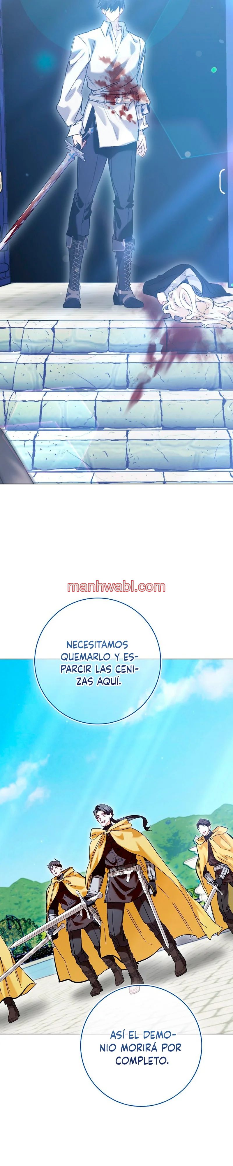 Me convertí en la sirvienta del protagonista de un juego de terror - Capítulo 68 manhwa