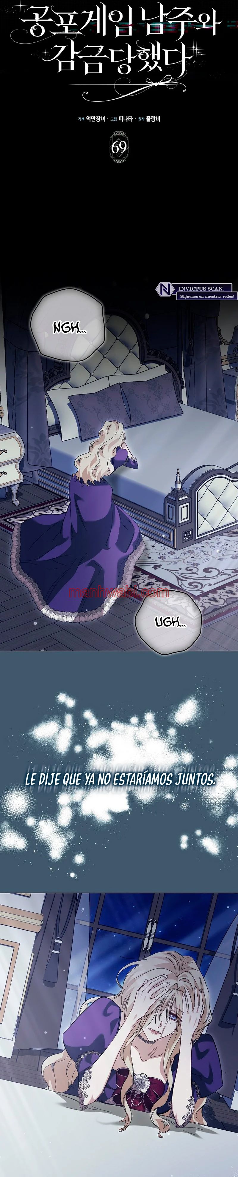 Me convertí en la sirvienta del protagonista de un juego de terror - Capítulo 69 manhwa