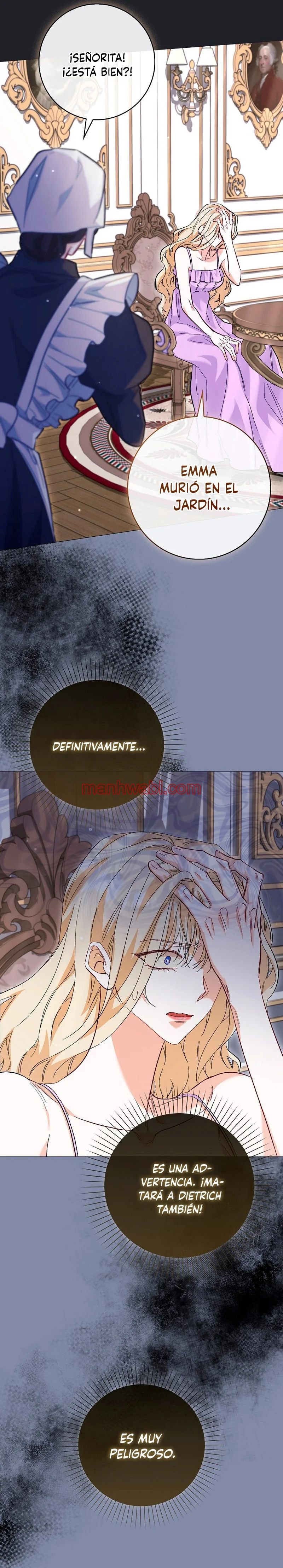 Me convertí en la sirvienta del protagonista de un juego de terror - Capítulo 69_2 manhwa