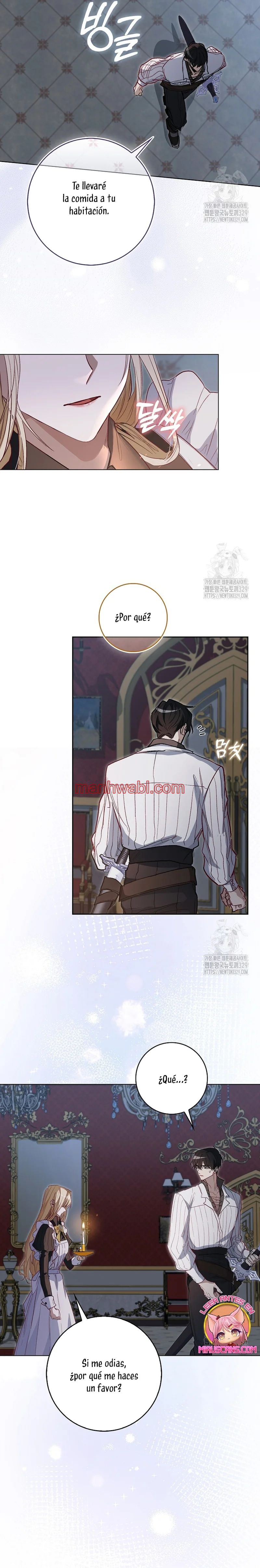 Me convertí en la sirvienta del protagonista de un juego de terror - Capítulo 6_2 manhwa