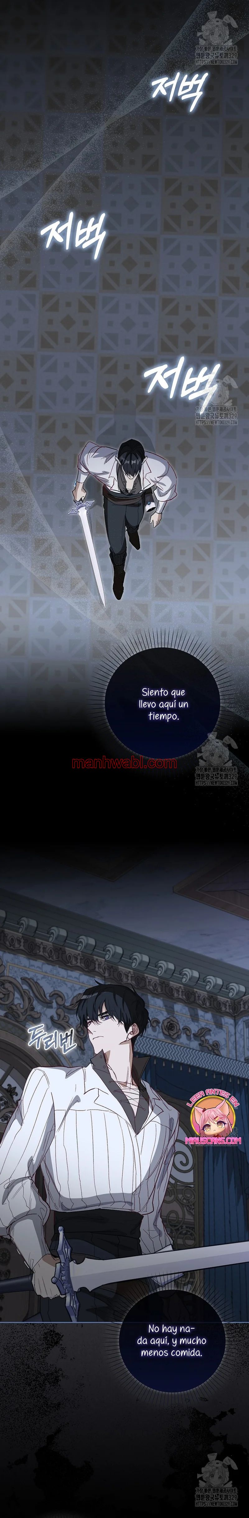 Me convertí en la sirvienta del protagonista de un juego de terror - Capítulo 6_3 manhwa