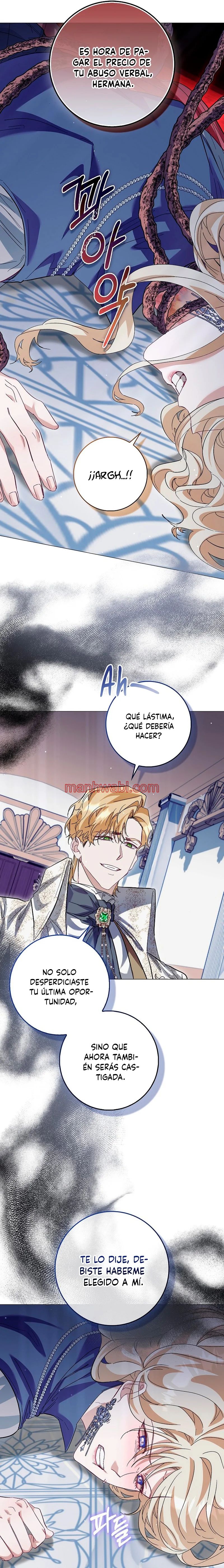 Me convertí en la sirvienta del protagonista de un juego de terror - Capítulo 70_2 manhwa