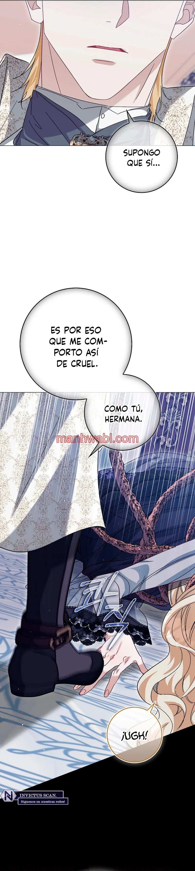 Me convertí en la sirvienta del protagonista de un juego de terror - Capítulo 70_3 manhwa