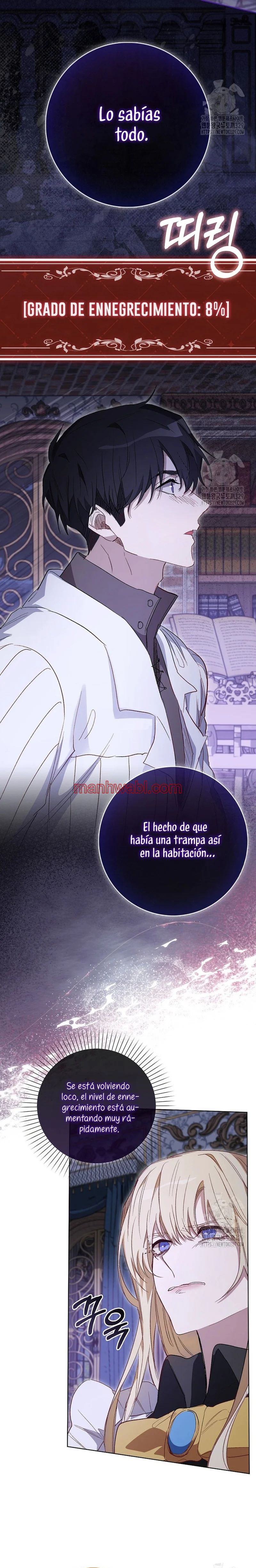 Me convertí en la sirvienta del protagonista de un juego de terror - Capítulo 7_3 manhwa