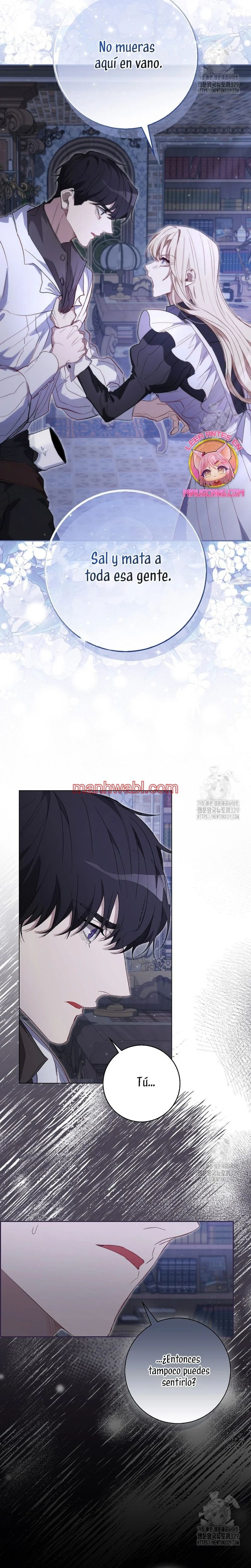 Me convertí en la sirvienta del protagonista de un juego de terror - Capítulo 7_3 manhwa