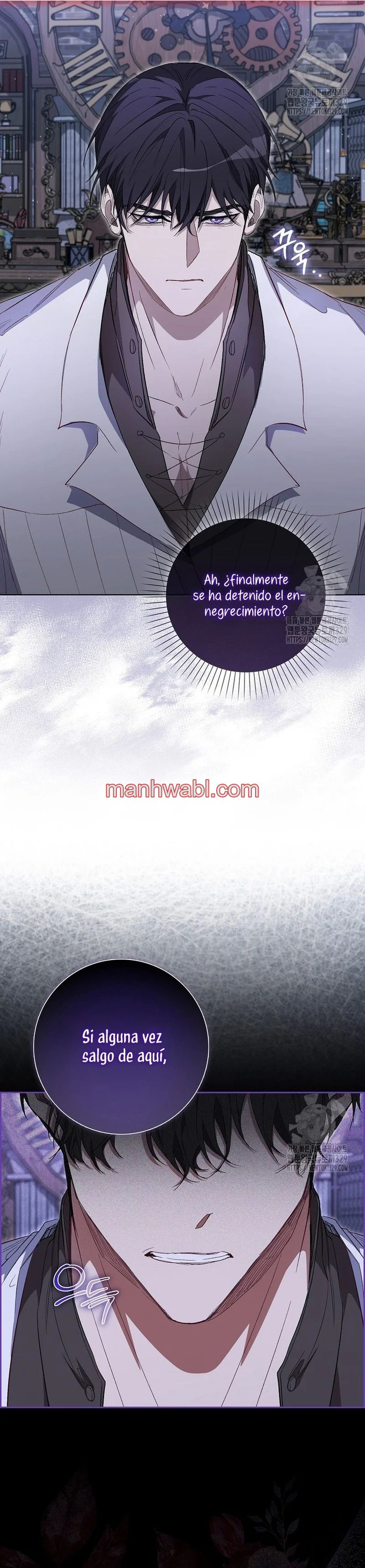 Me convertí en la sirvienta del protagonista de un juego de terror - Capítulo 7_3 manhwa