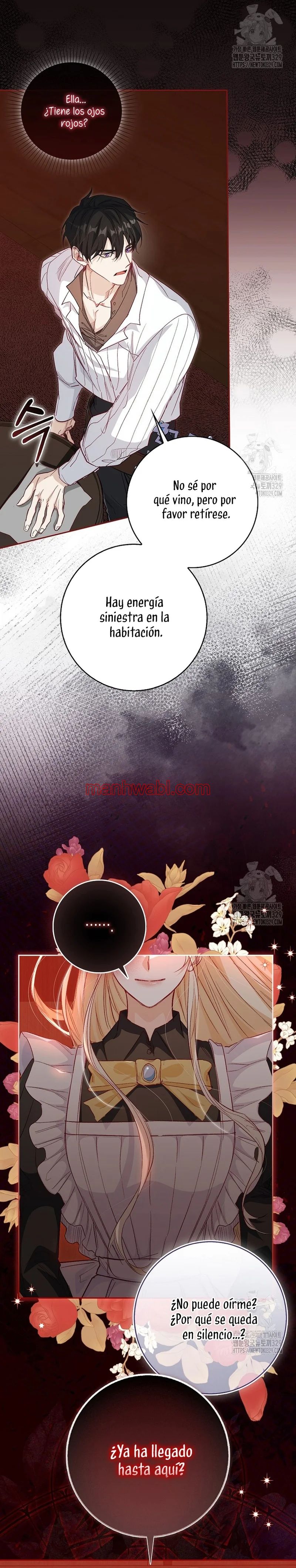 Me convertí en la sirvienta del protagonista de un juego de terror - Capítulo 9_2 manhwa