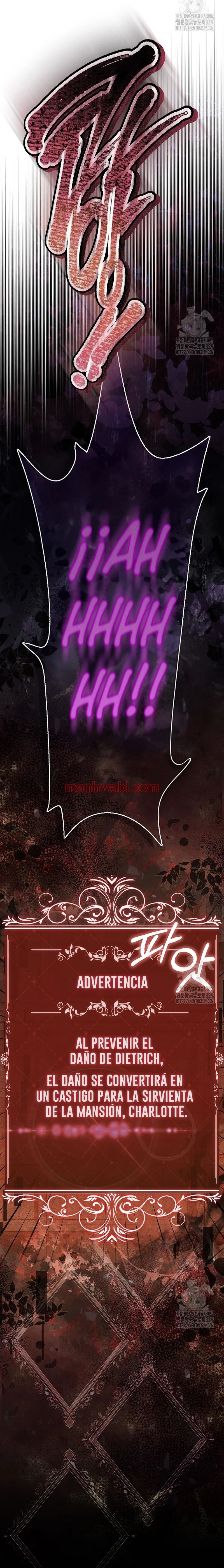 Me convertí en la sirvienta del protagonista de un juego de terror - Capítulo 9_3 manhwa