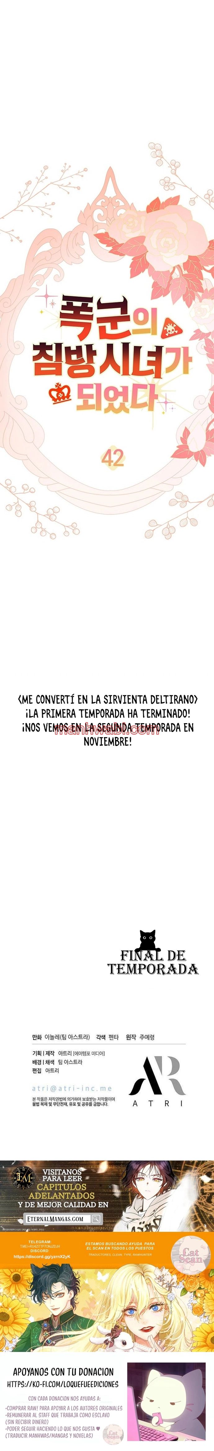 Me convertí en la sirvienta del tirano - Capítulo 42_3 manhwa