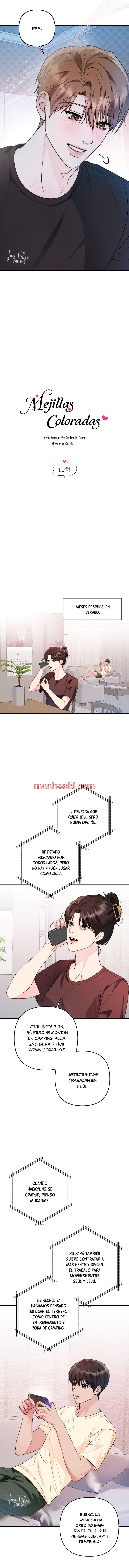 Mejillas coloradas - Capítulo 10_2 manhwa