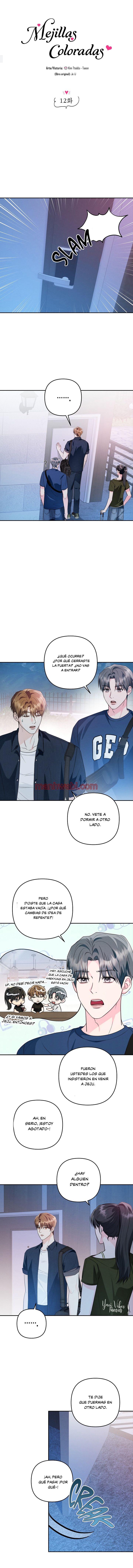 Mejillas coloradas - Capítulo 12 manhwa