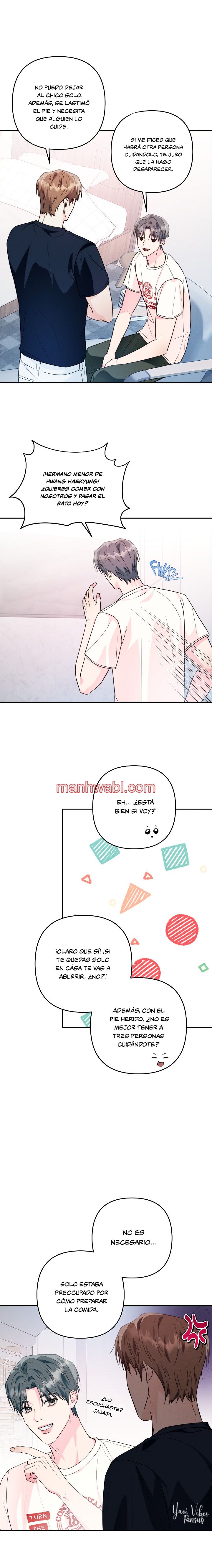 Mejillas coloradas - Capítulo 13 manhwa