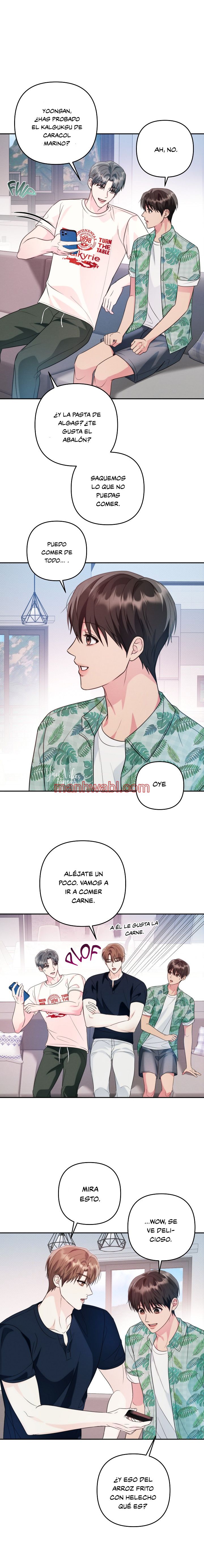 Mejillas coloradas - Capítulo 13 manhwa