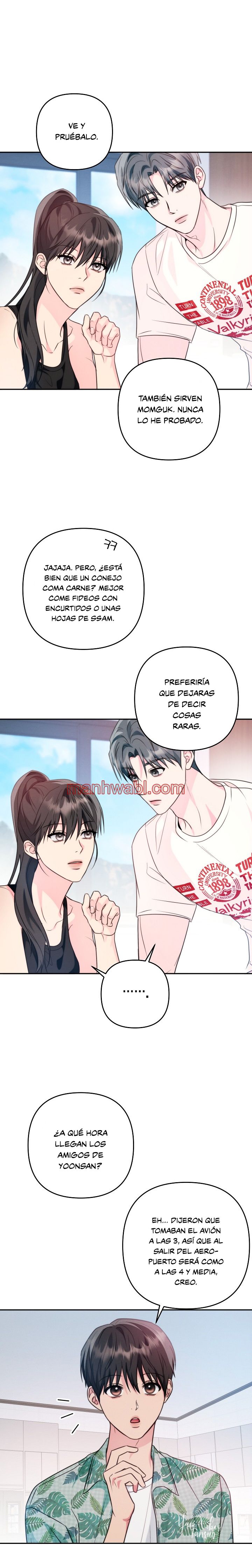 Mejillas coloradas - Capítulo 13 manhwa