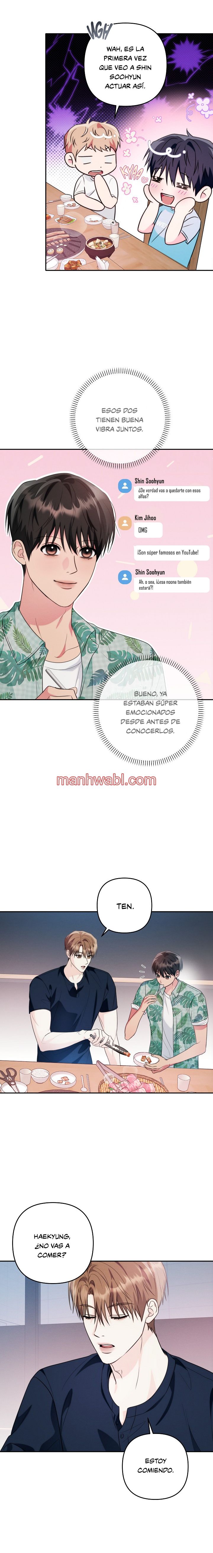 Mejillas coloradas - Capítulo 13_2 manhwa
