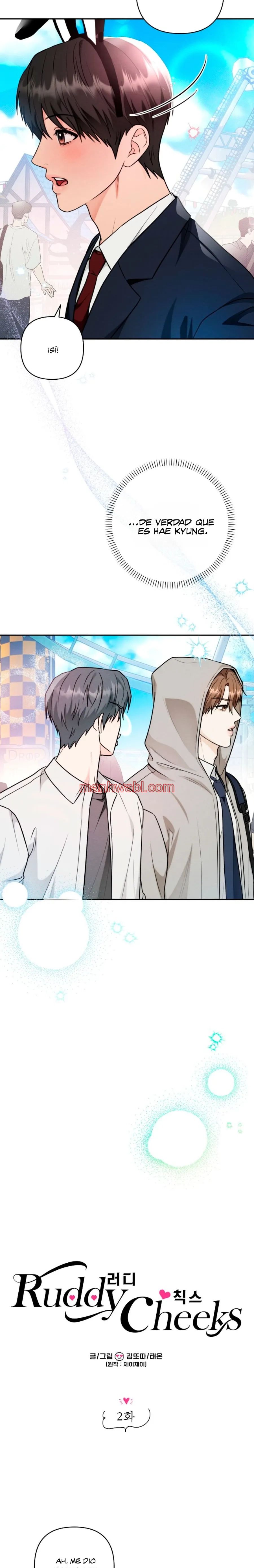 Mejillas coloradas - Capítulo 2 manhwa