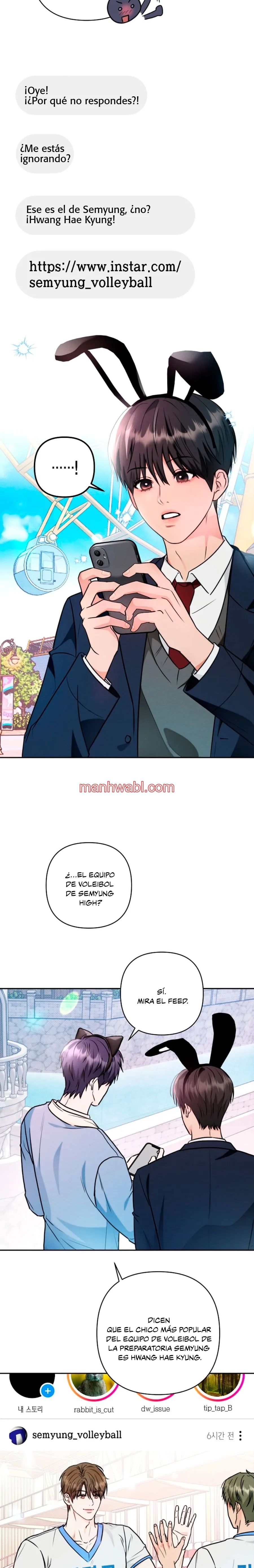 Mejillas coloradas - Capítulo 2_2 manhwa