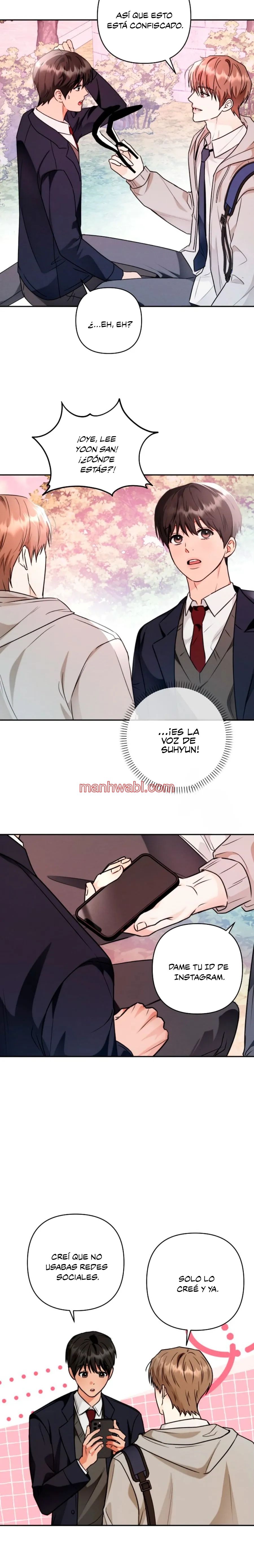 Mejillas coloradas - Capítulo 3 manhwa