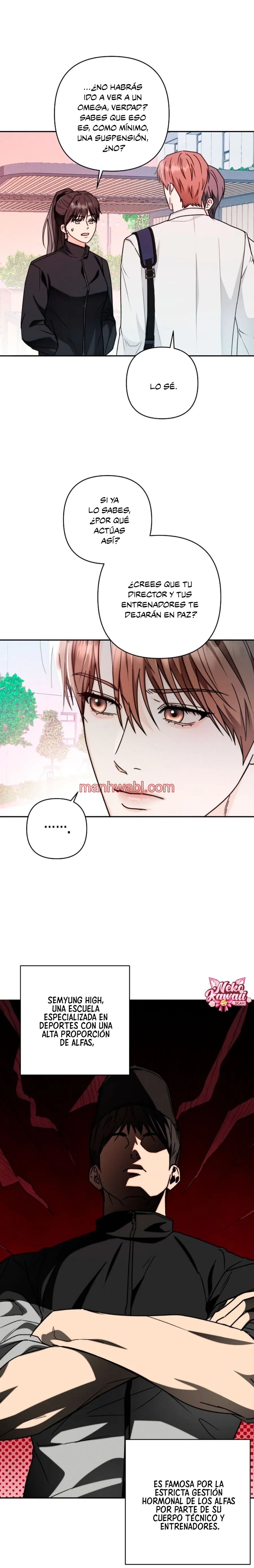Mejillas coloradas - Capítulo 3_2 manhwa