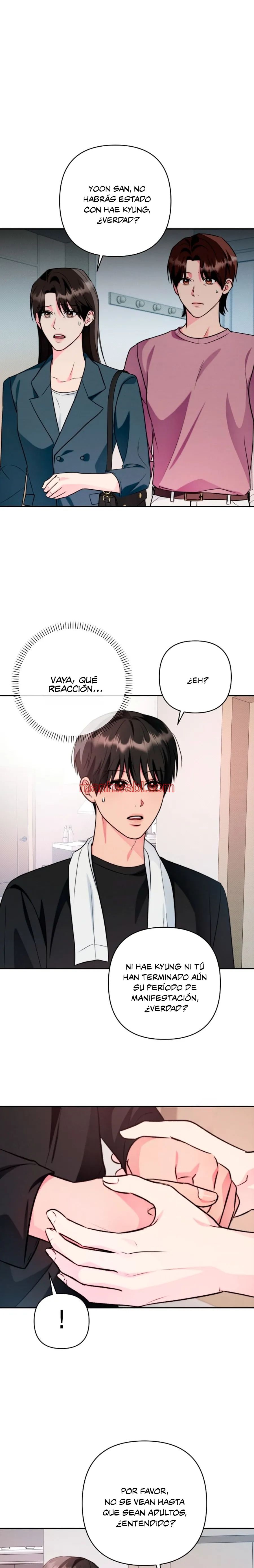 Mejillas coloradas - Capítulo 6 manhwa