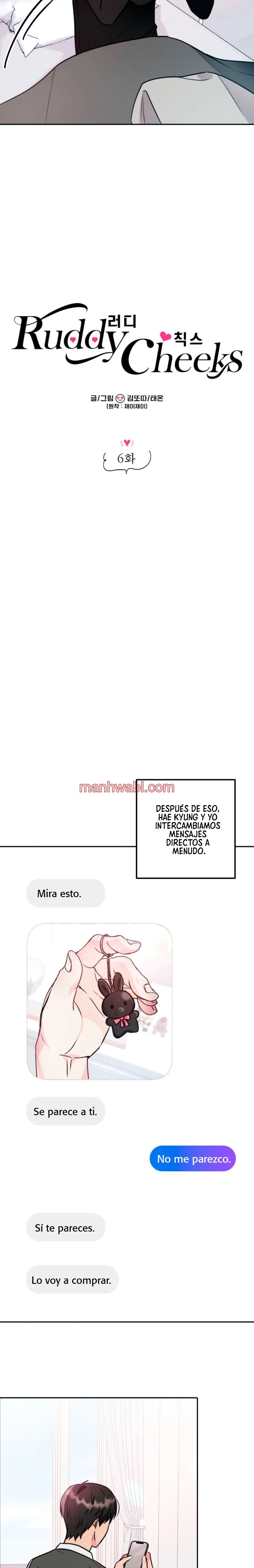 Mejillas coloradas - Capítulo 6 manhwa