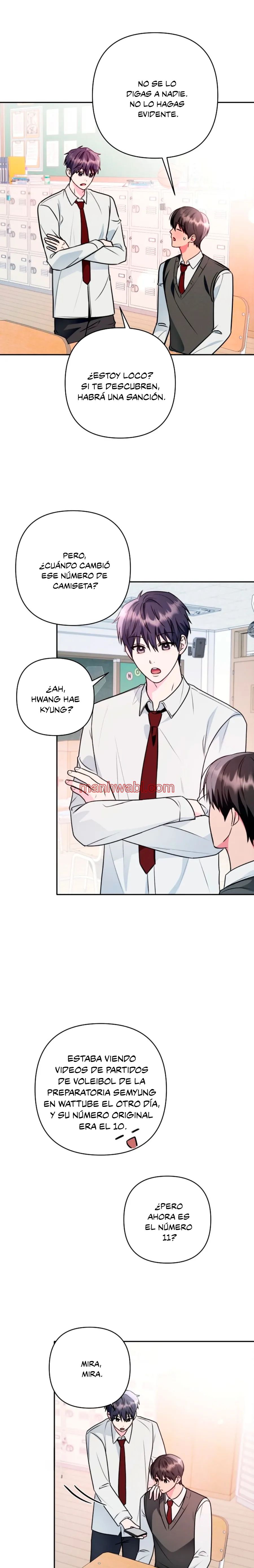 Mejillas coloradas - Capítulo 6_2 manhwa