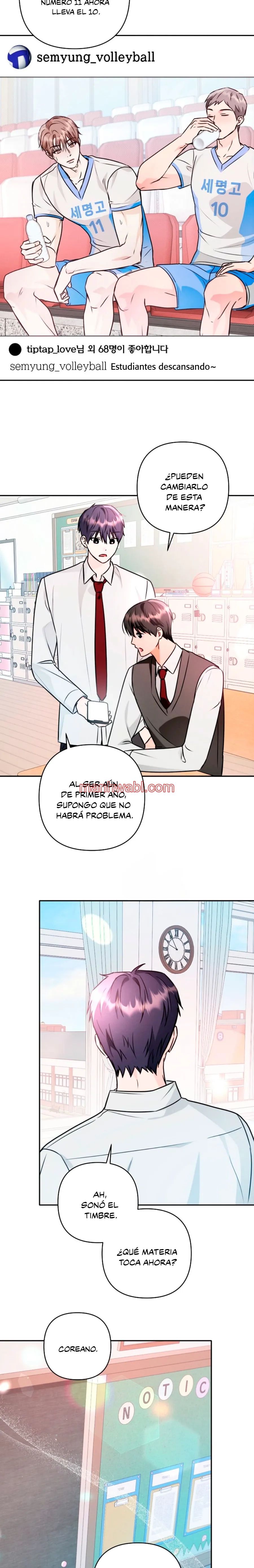 Mejillas coloradas - Capítulo 6_3 manhwa