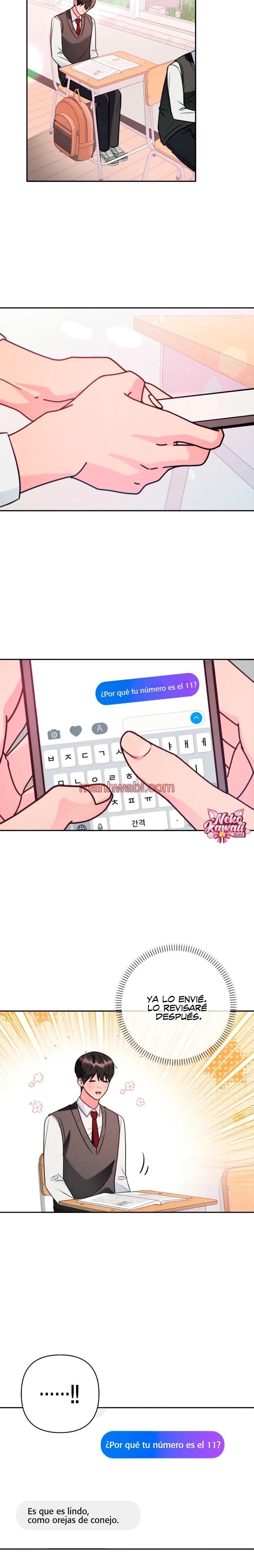 Mejillas coloradas - Capítulo 6_3 manhwa