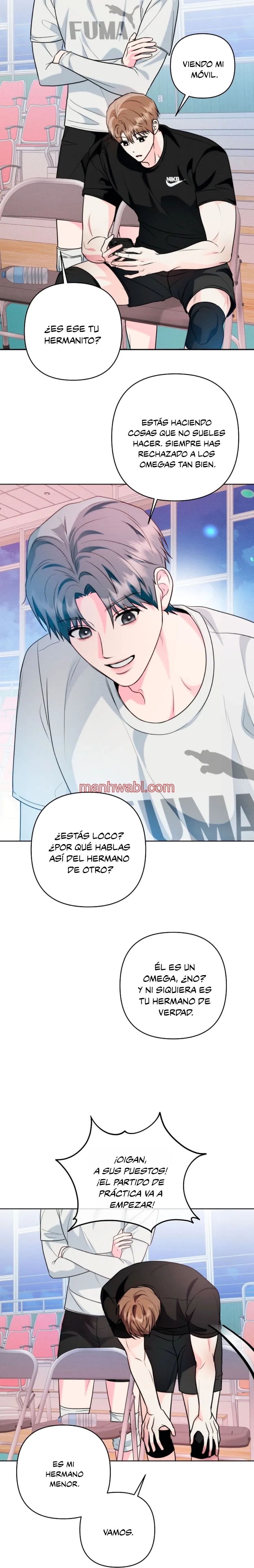 Mejillas coloradas - Capítulo 8 manhwa