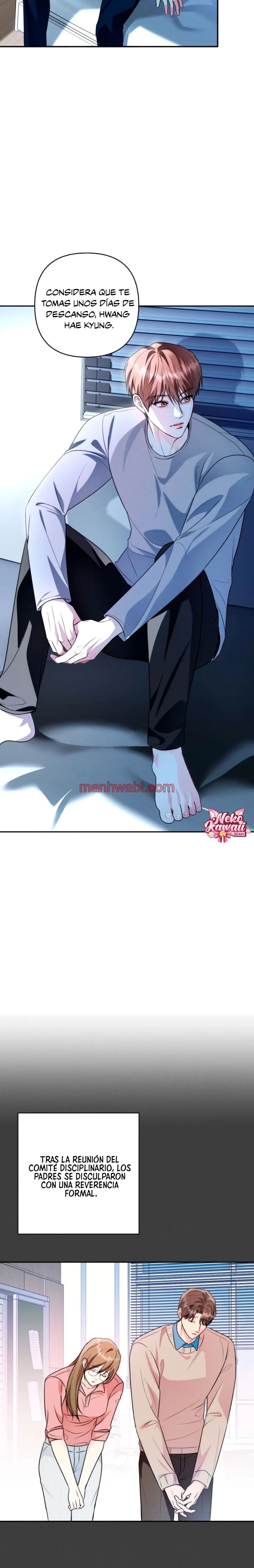 Mejillas coloradas - Capítulo 8_2 manhwa