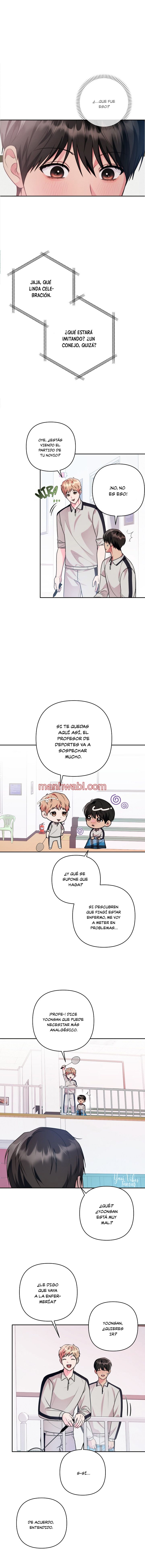 Mejillas coloradas - Capítulo 9 manhwa