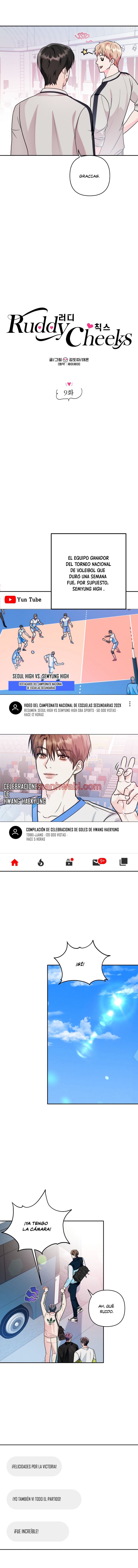 Mejillas coloradas - Capítulo 9 manhwa