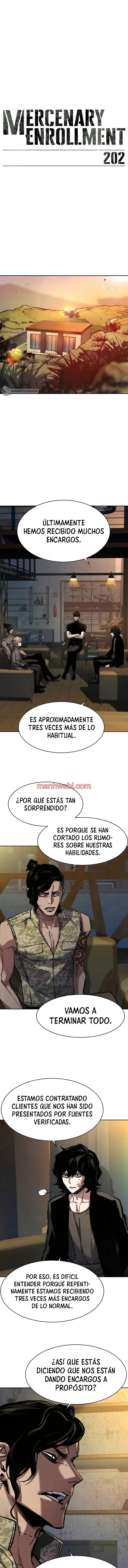 Mercenario - Capítulo 202 manhwa