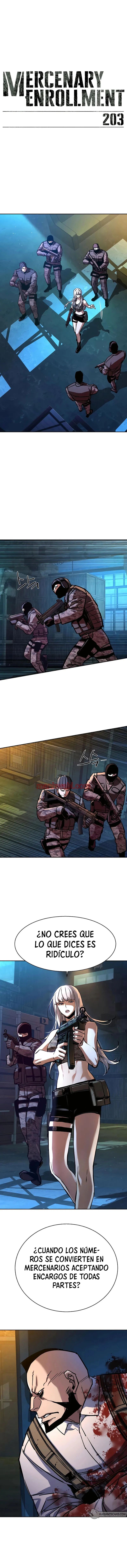 Mercenario - Capítulo 203 manhwa