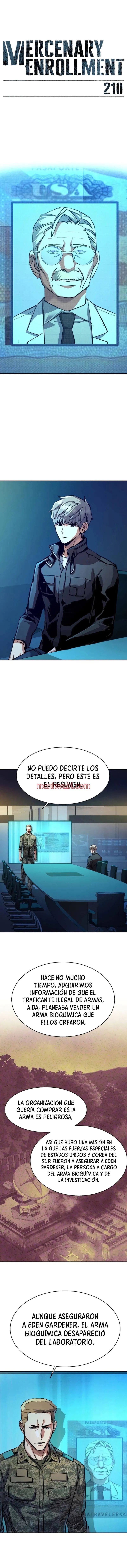 Mercenario - Capítulo 210 manhwa