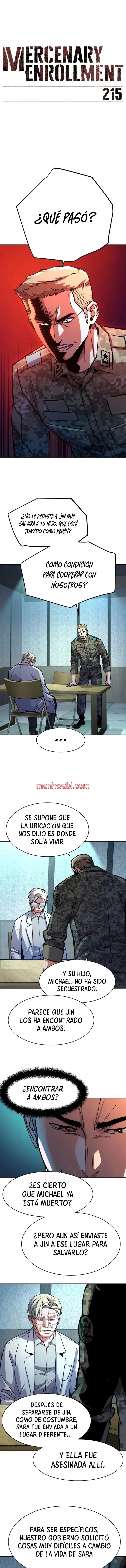 Mercenario - Capítulo 215 manhwa