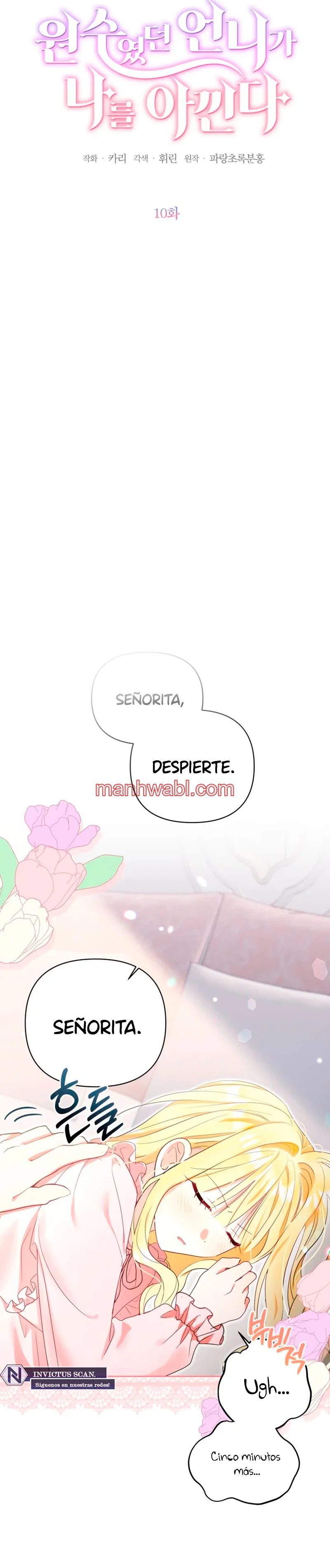 Mi hermana que era mi enemiga, ahora me ama - Capítulo 10 manhwa