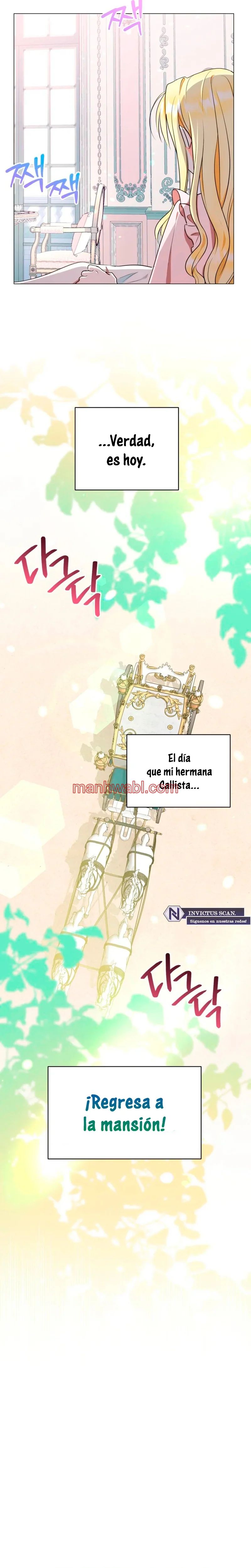 Mi hermana que era mi enemiga, ahora me ama - Capítulo 10_2 manhwa