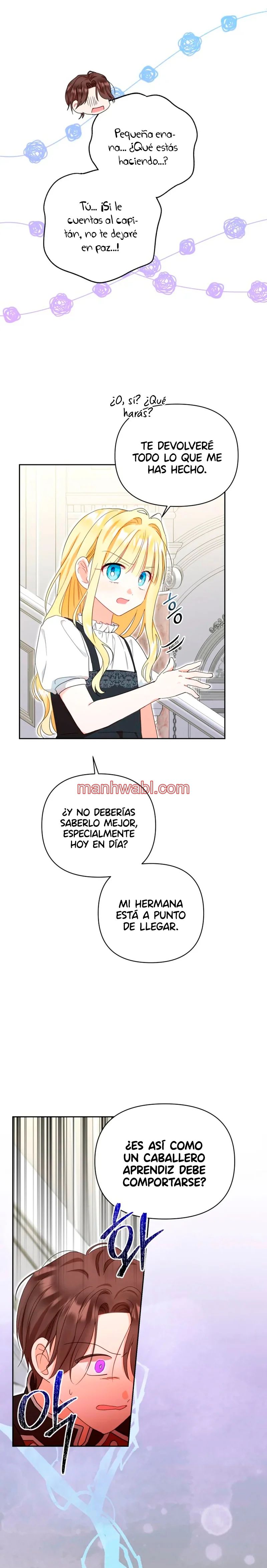 Mi hermana que era mi enemiga, ahora me ama - Capítulo 10_3 manhwa