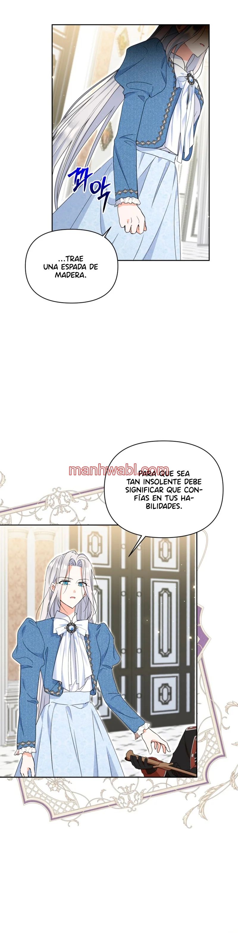 Mi hermana que era mi enemiga, ahora me ama - Capítulo 11_2 manhwa
