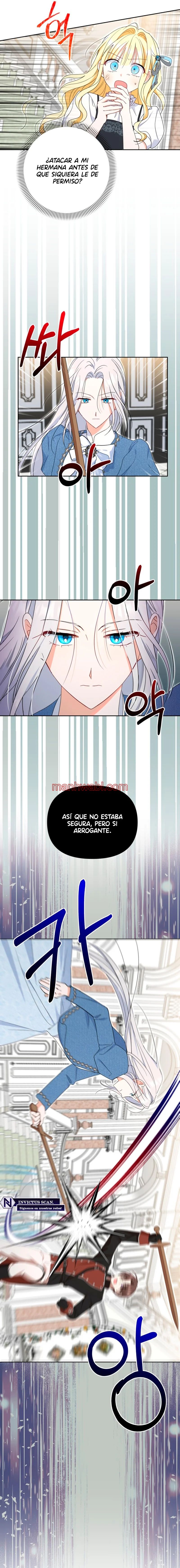 Mi hermana que era mi enemiga, ahora me ama - Capítulo 11_2 manhwa